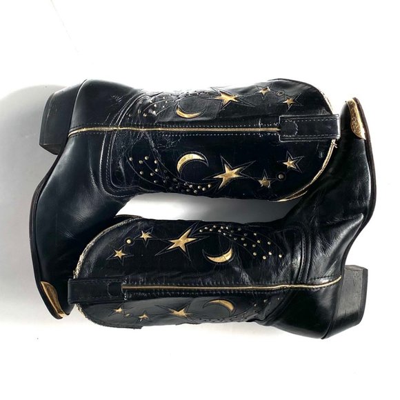 Vintage Laredo Celestial Stars Moon 